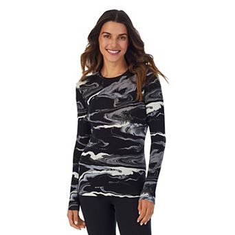 Women's Cuddl Duds® Softwear with Stretch Long Sleeve Crew Top