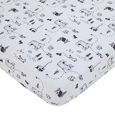 Carter's Woodland Friends 3-Piece Nursery Crib Bedding Set
