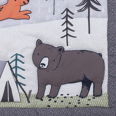 Carter's Woodland Friends 3-Piece Nursery Crib Bedding Set