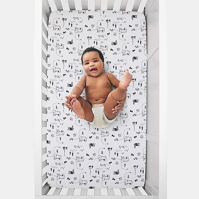 Carter's Woodland Friends 3-Piece Nursery Crib Bedding Set