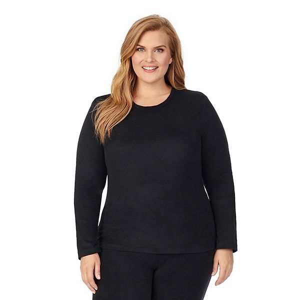 Plus Size Cuddl Duds® Long Sleeve Tee