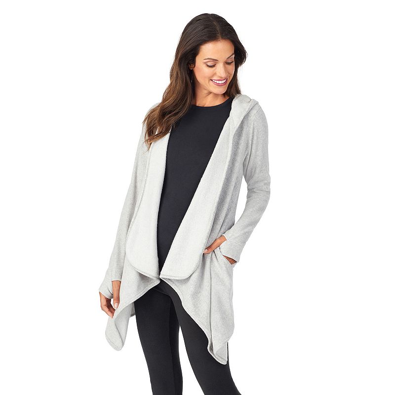 Miekld Womens Winter Long Sleeve Cardigans Light Cardigan Hooded