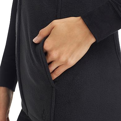Women's Cuddl Duds® Fleecewear with Stretch Full Zip Vest
