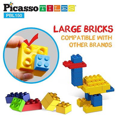 150pc Large Construction Brick Building Blocks