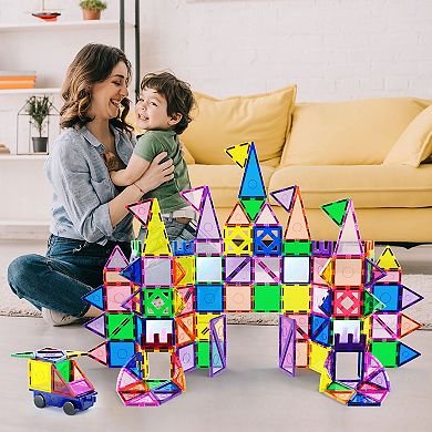 EVERPLAY 140pc Magnetic Tile Set