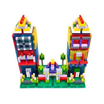 PicassoTiles 1016 pc Magnetic Tile and Brick Compatible Set, Classic Brick Block, Toy Sets for Kids