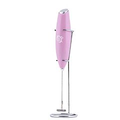 Zulay Kitchen Classic Milk Frother With Stand - Pop Pink/Teal, 1
