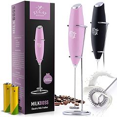  Zulay Powerful Rechargeable Travel Milk Frother with