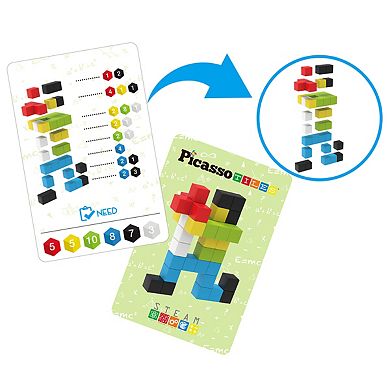 PicassoTiles 100 PC Magnetic Blocks, Magnetic Building Blocks for Kids, Magnet Toy for Kids 3+