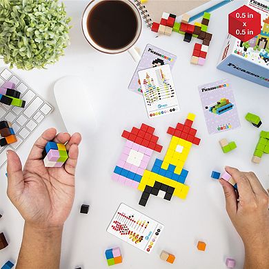 PicassoTiles 100 PC Magnetic Blocks, Magnetic Building Blocks for Kids, Magnet Toy for Kids 3+