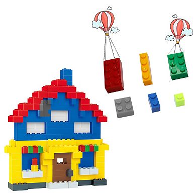 PicassoTiles 1750 PC Construction Brick Building Blocks, Brick Building Block Set, For Kids 3+