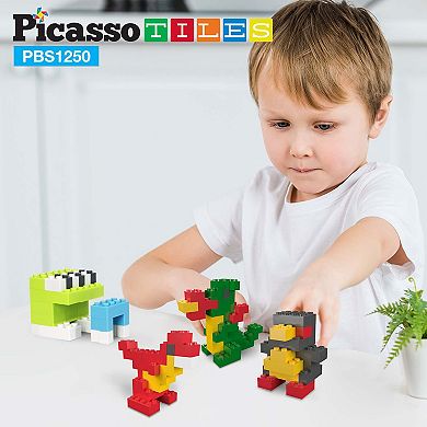 Picasso Tiles 1250pc Building Brick Set