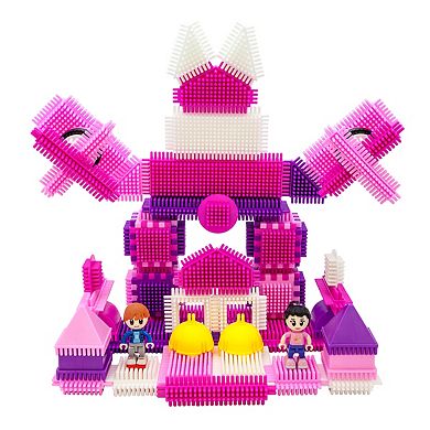 106pc Pink HedgeHog Building Blocks