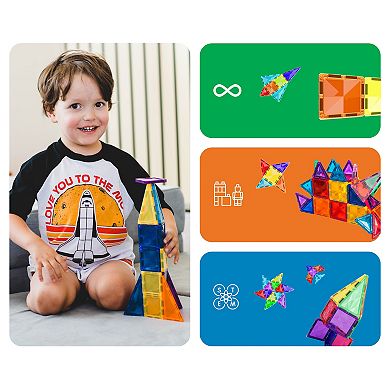 PicassoTiles 120 Piece Magnetic Building Block Mini Diamond Series Travel Size Magnet Construction Toy Set Stem Learning Kit Educational Playset Child Stacking Blocks Ptm120 B09sfxcftd