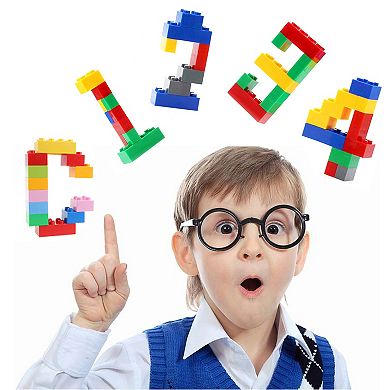 Picassotiles 2250 PC Construction Brick Building Blocks, Brick Compatible, Classic Brick for Kids 3+