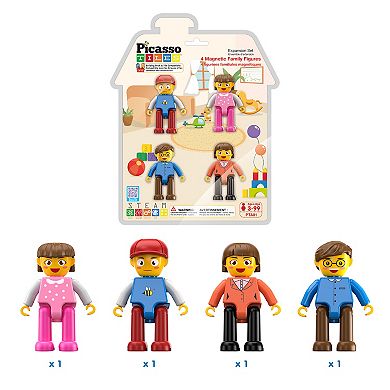 4 Magnetic Family Character Expansion Pack