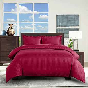 100% Cotton Sheet Set Striped 300 Thread Count