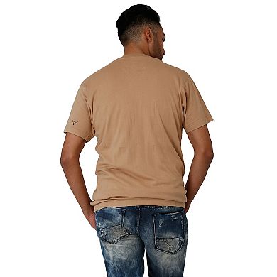 Blanco Label Men's Slim Fit Cotton Jersey Tee Shirts Short Sleeve