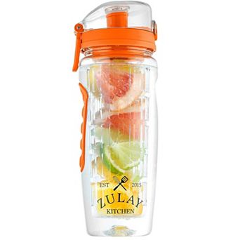 Zulay Kitchen Portable Water Bottle with Fruit Infuser