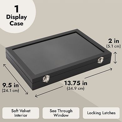 Small Velvet Jewelry Display Box Case for Rings, Bracelets, Necklaces, Retail