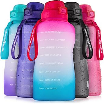 Zulay Kitchen Water Bottle with Straw