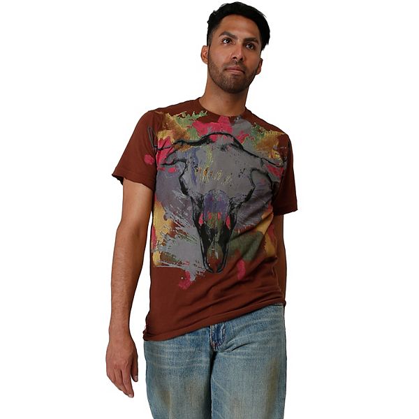 Blanco Label Men's Slim Fit Cotton Graphic Tee Shirts Short Sleeve