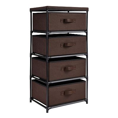 is hidden valley ranch dressing gluten free Industrial Style 4 Drawer Dresser,Rustic Brown Wood Storage Dresser Cl –  AH-DECOR main image 0
