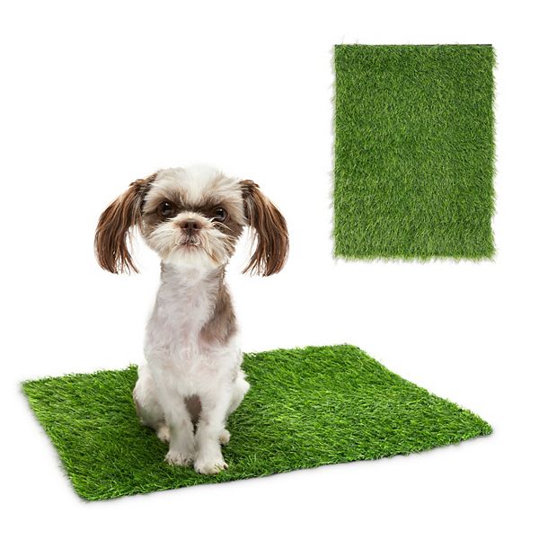 Artificial Turf for Dogs Potty, Pet Grass Mat with Drain Holes (15 x 20 In, 2 Pack)