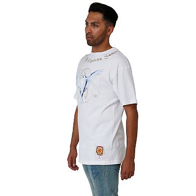 Blanco label Men's Relaxed Cotton Graphic Tee shirts Applique and Print