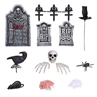 Halloween Tombstone Set