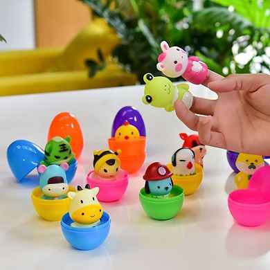 Easter Finger Puppet with Eggs