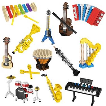 Music Themed Mini Building Blocks