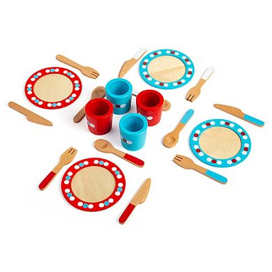 BIgjigs Toys, Dinner Service (20 Pieces)