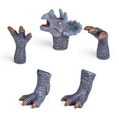 Realistic Dino Finger Puppets