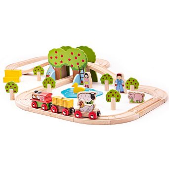 44 pc Farm Train Set