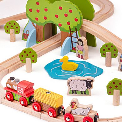 44 Piece Farm Train Set