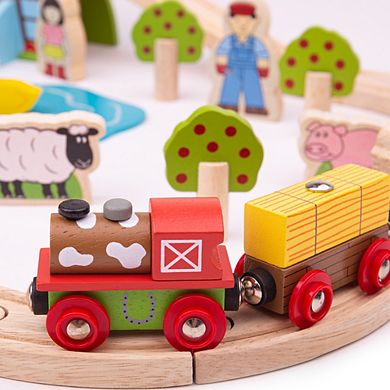 44 Piece Farm Train Set