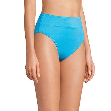 Women's Lands' End High-Waisted Bikini Bottoms