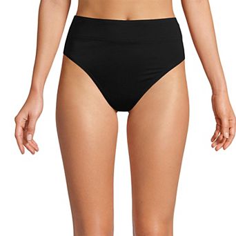 Women's Lands' End High-Waisted Bikini Bottoms