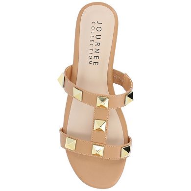 Journee Collection Kendall Women's Embellished Gladiator Sandals