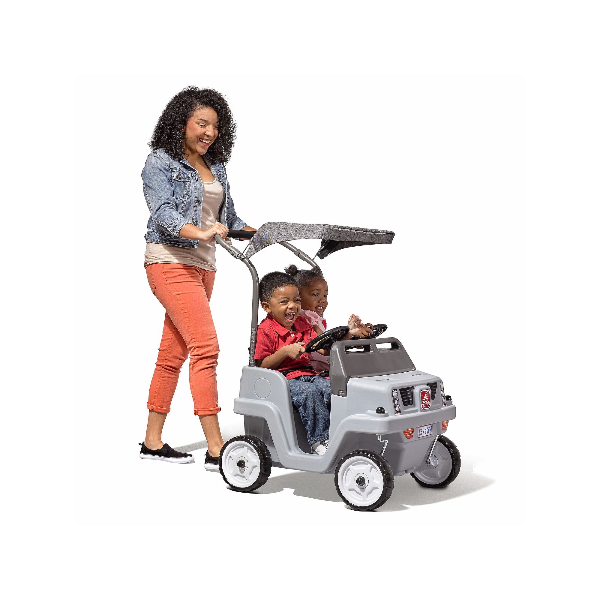 Step2 Side-By-Side Push-Around SUV, Gray