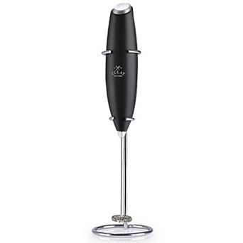 Milk Boss Powerful Electric Milk Frother Handheld with Upgraded Holster Stand