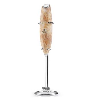 Milk Boss Powerful Electric Milk Frother Handheld with Upgraded Holster Stand