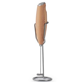 Milk Boss Powerful Electric Milk Frother Handheld with Upgraded Holster Stand