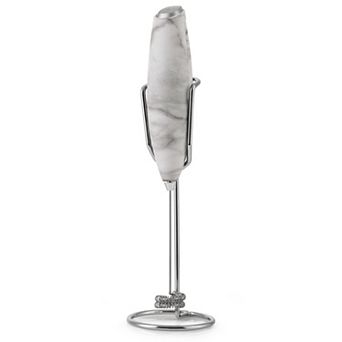 Milk Boss Powerful Electric Milk Frother Handheld with Upgraded Holster Stand