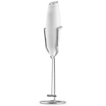 Milk Boss Powerful Electric Milk Frother Handheld with Upgraded Holster Stand