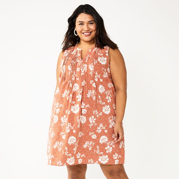 Kohls plus store size sundresses