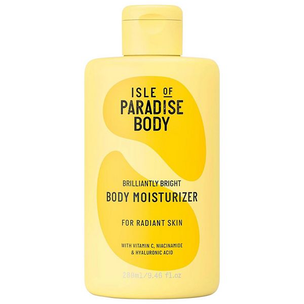 Isle of Paradise Brilliantly Bright Body Moisturizer with Vitamin C & Niacinamide