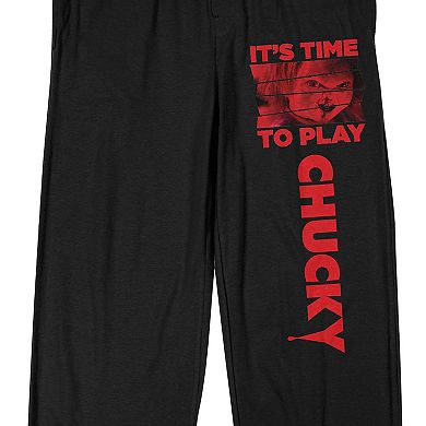 Men's Chucky Time To Play Pajama Pants