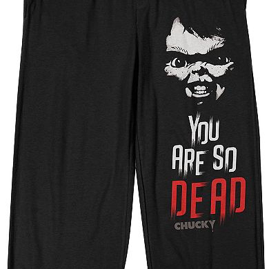 Men's Chucky So Dead Pajama Pants